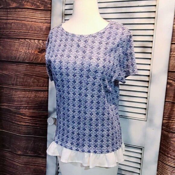 NWT Tommy Hilfiger Lg False Layer Top - Picture 3 of 11